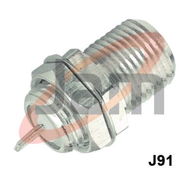 F Socket With U Clip Gold Plated.