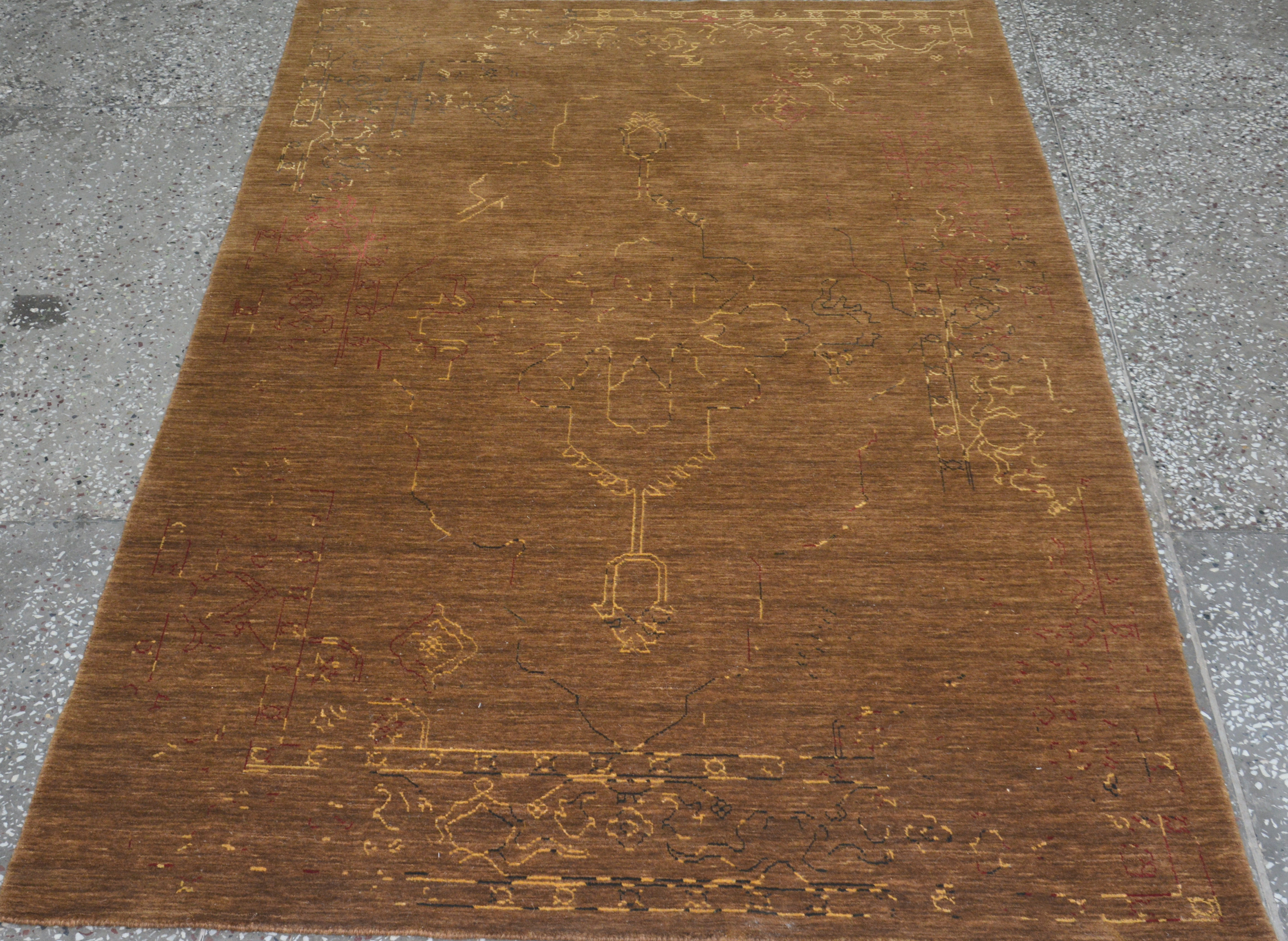 Designer Handloom Rugs Back Material: Anti-slip Latex