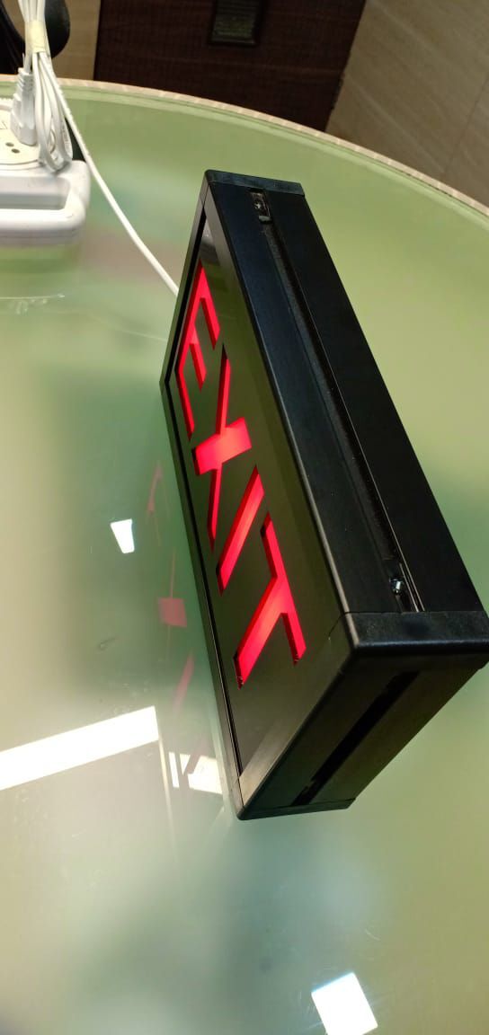 Led No Littering Signage - Application: Shopping Malls Office Metro & Hospital