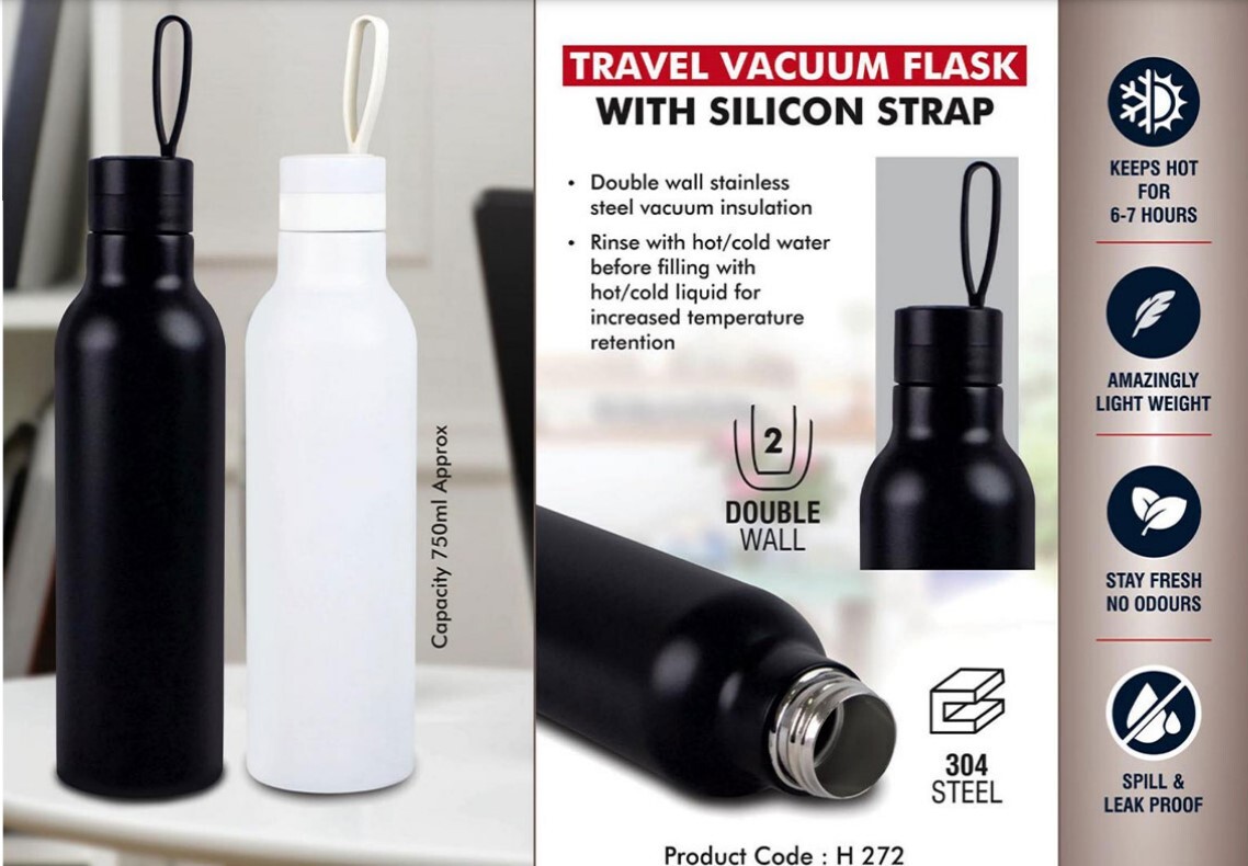 Insulated Steel Water Bottles - Stainless Steel, 1000ml | Double-wall Insulation, Bpa-free, Versatile Mug & Bottle Combo, Easy To Clean