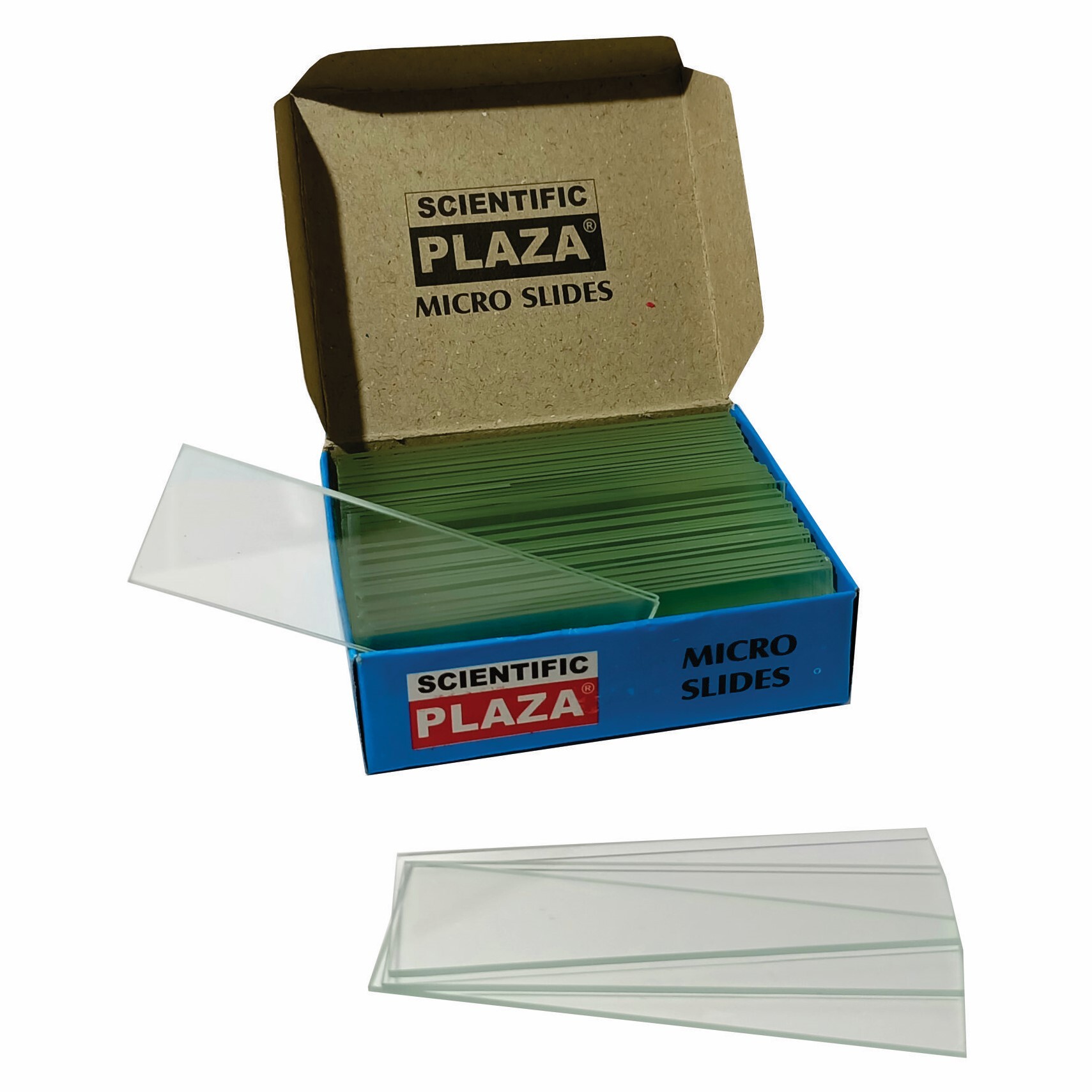 Plaza Super Micro Glass Slides - Transparent Glass, 75x24x1.35mm , Iso 9001:2015 & Ce Certified, Lint-free Packaging, Ground Edges