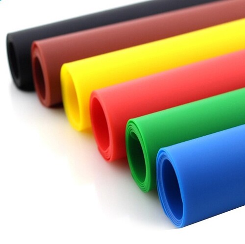 Rubber Sheet - Color: White / Red / Black / Transparent
