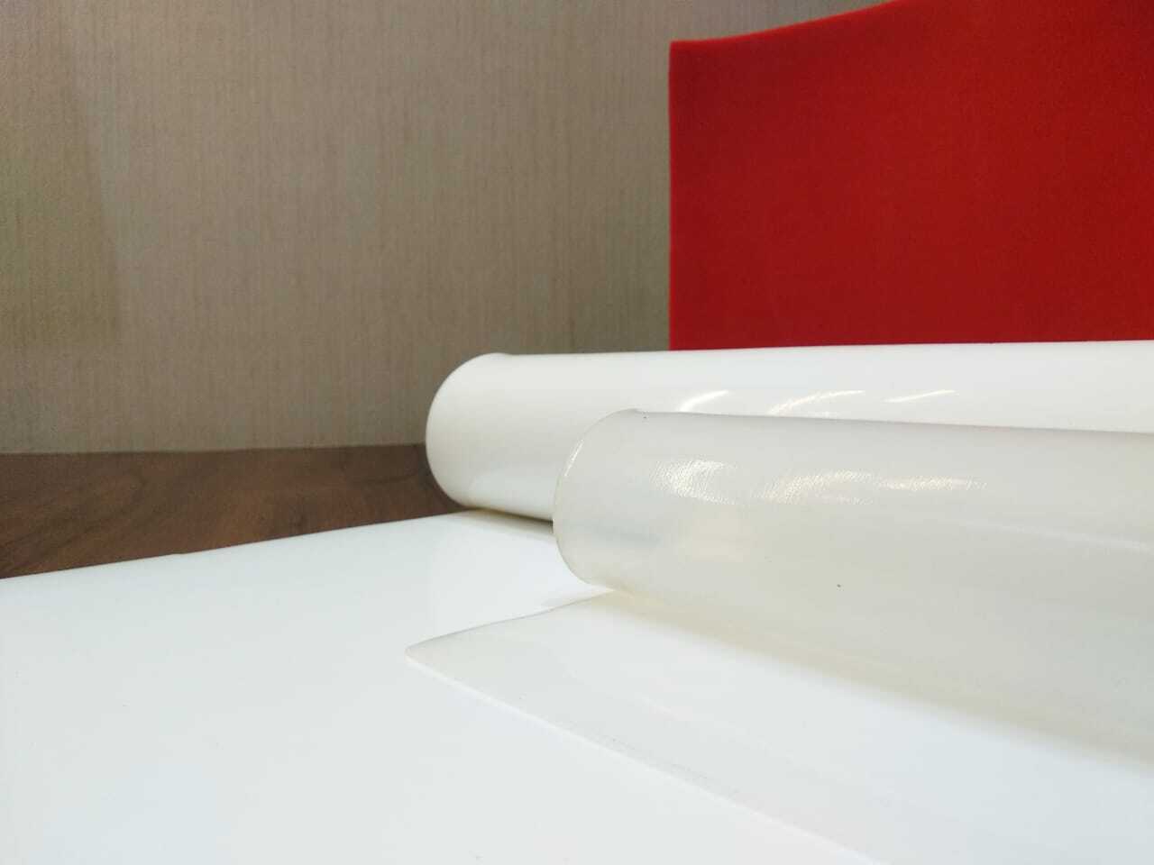 Rubber Sheet - Color: White / Red / Black / Transparent