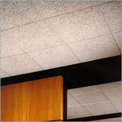 Mineral Fibre Tiles - Mineral Fiber, 15-25mm Thickness, Off-white, Square Edge | Sound Absorption, Fire Resistant, Lightweight, Durable, Textured Finish