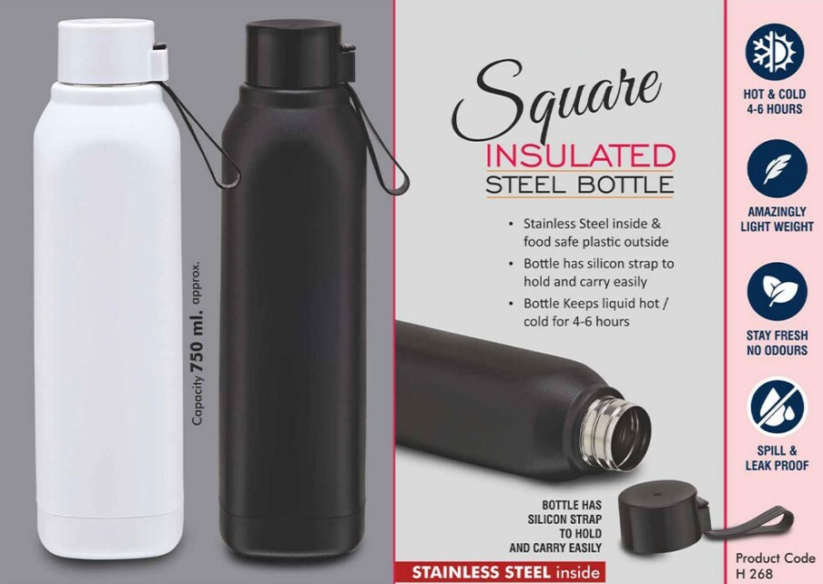 Gripper Insulated Steel Bottle