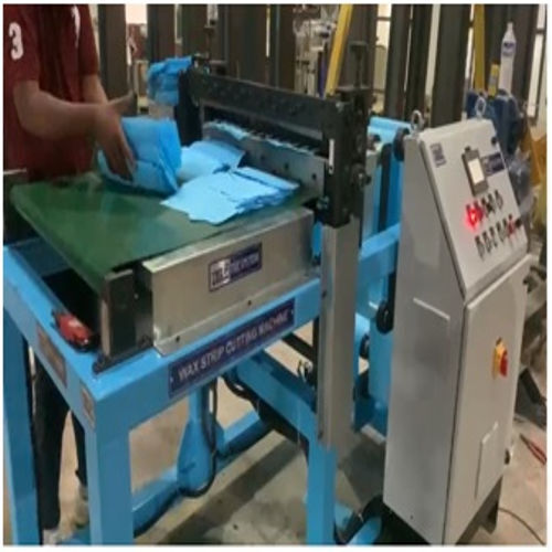 Blue Double Wax Strip Cutting Machine
