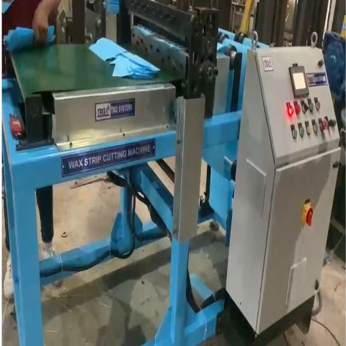 Blue Double Wax Strip Cutting Machine