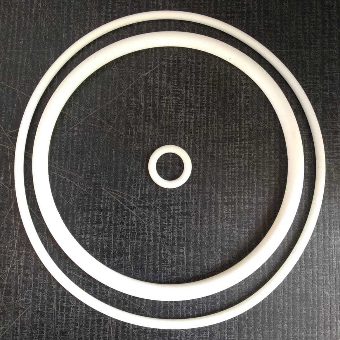 Rubber O Ring Seal - Color: White / Red / Black / Transparent