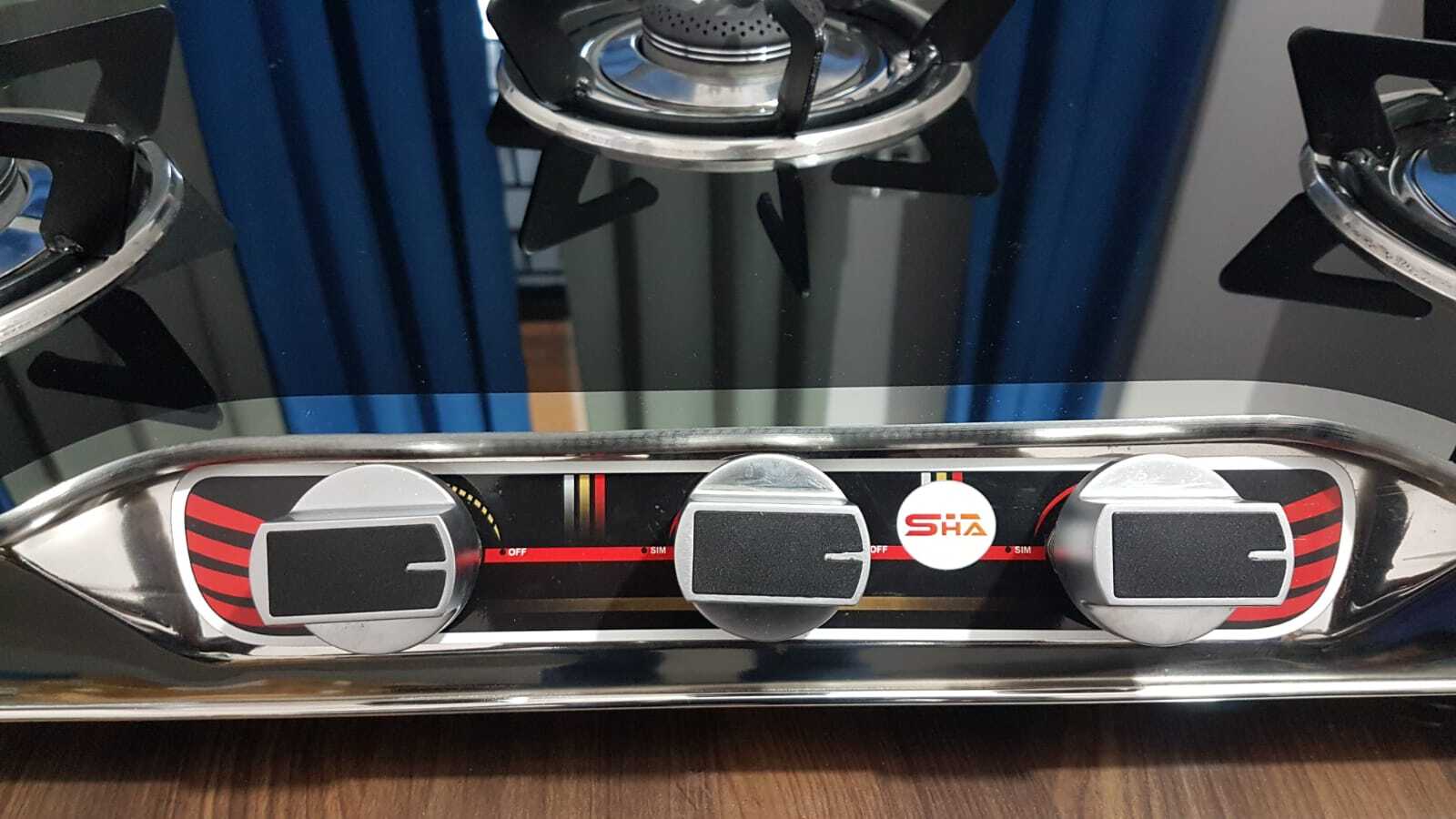 3br Premium Side Mirror Glass With Silver Regular Stainless Steel Frame (Full Body Frame) - Hexagon 3606