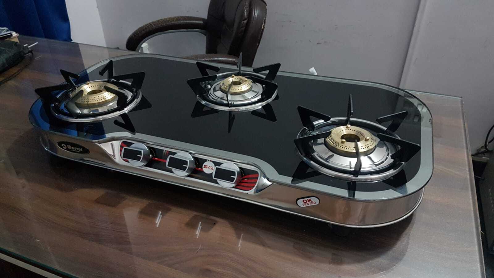 3br Premium Side Mirror Glass With Silver Regular Stainless Steel Frame (Full Body Frame) - Hexagon 3606