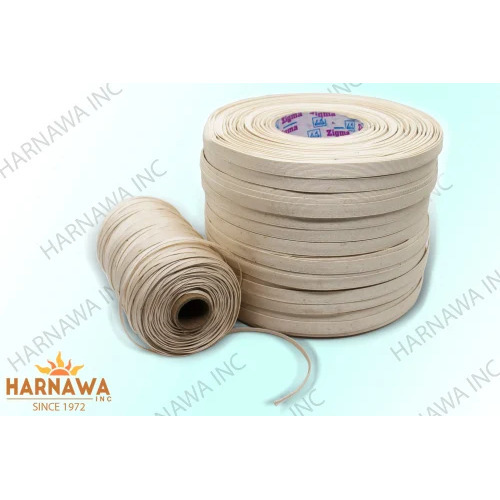 Rayon Tape - 12mm Thick, White Color, Pressure Sensitive Adhesive | Flexible, High Tensile Strength, Biodegradable And Easy To Tear By Hand
