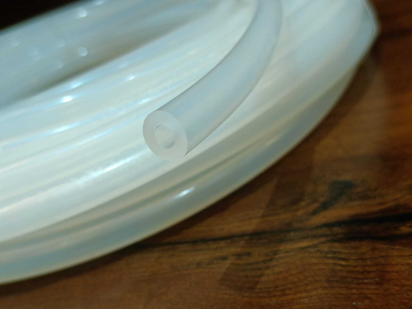 Silicone Flexible Pipe - Food Grade | White / Red / Black / Transparent, Customized Sizes, Ideal For Food And Pharma Industries