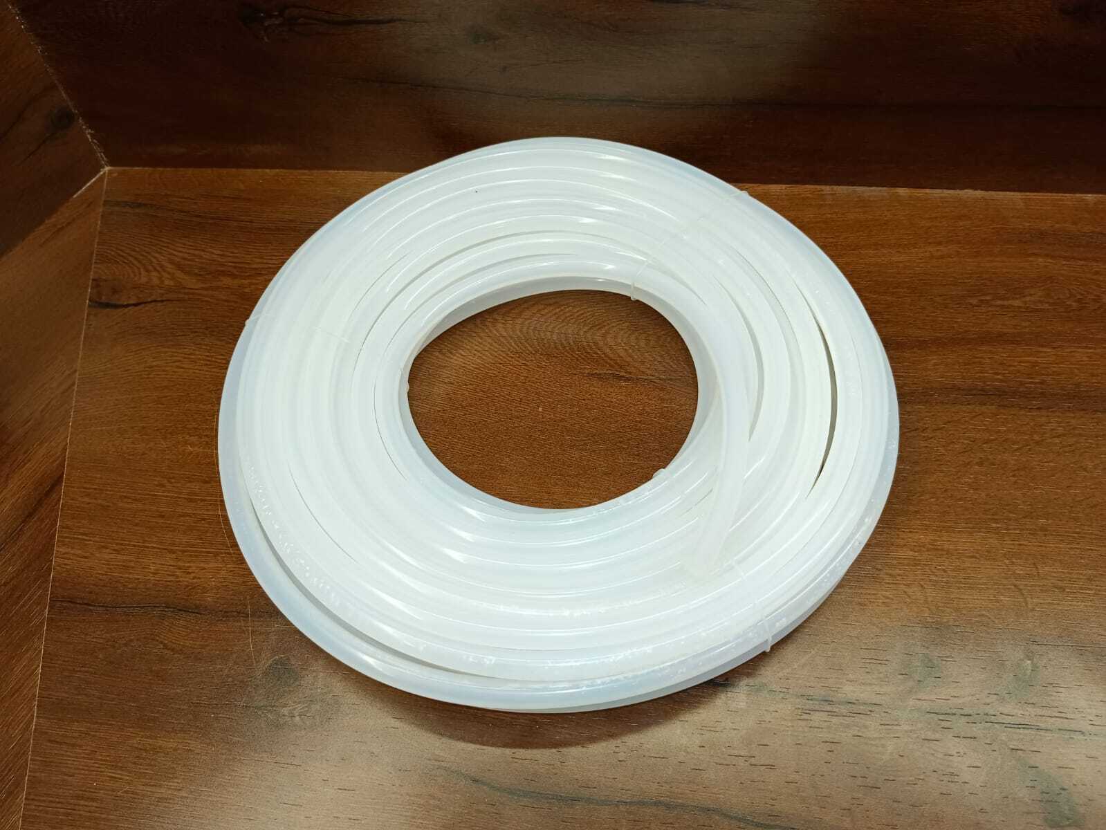 Silicone Flexible Pipe - Food Grade | White / Red / Black / Transparent, Customized Sizes, Ideal For Food And Pharma Industries