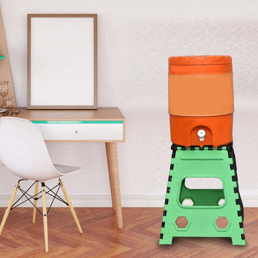 Plastic Foldable Pick N Move Strong Step Stool Table 18inches (2554)