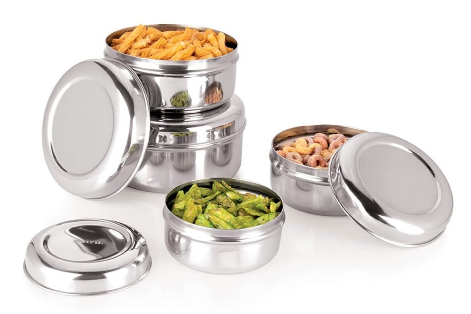 Ss Dry Fruit Plater Set