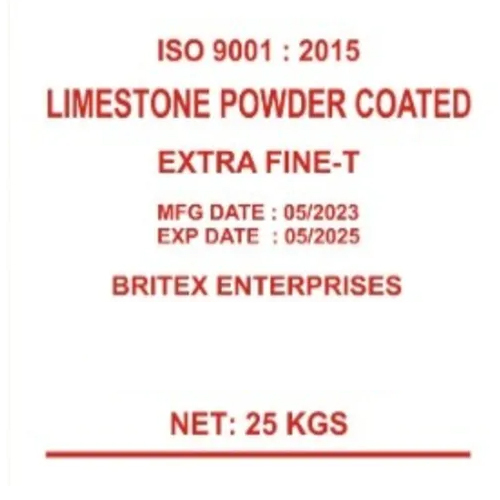 Limestone Powder Coated - Extra Fine Texture | Improves Chemical Resistance, Enhances Electrical Properties, Reduces Crack Tendency
