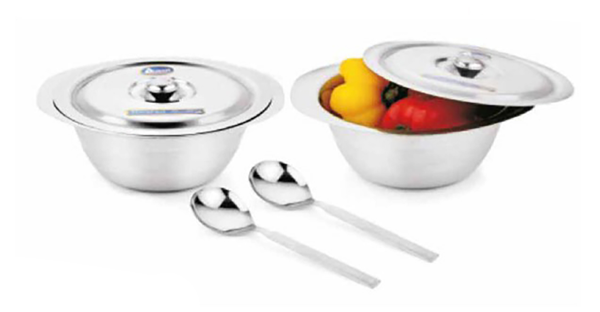 Ss Through Box - Stainless Steel Thali Set With Brass & Kansa Options, Customizable Designs , Ideal For Weddings And Traditional Ceremonies