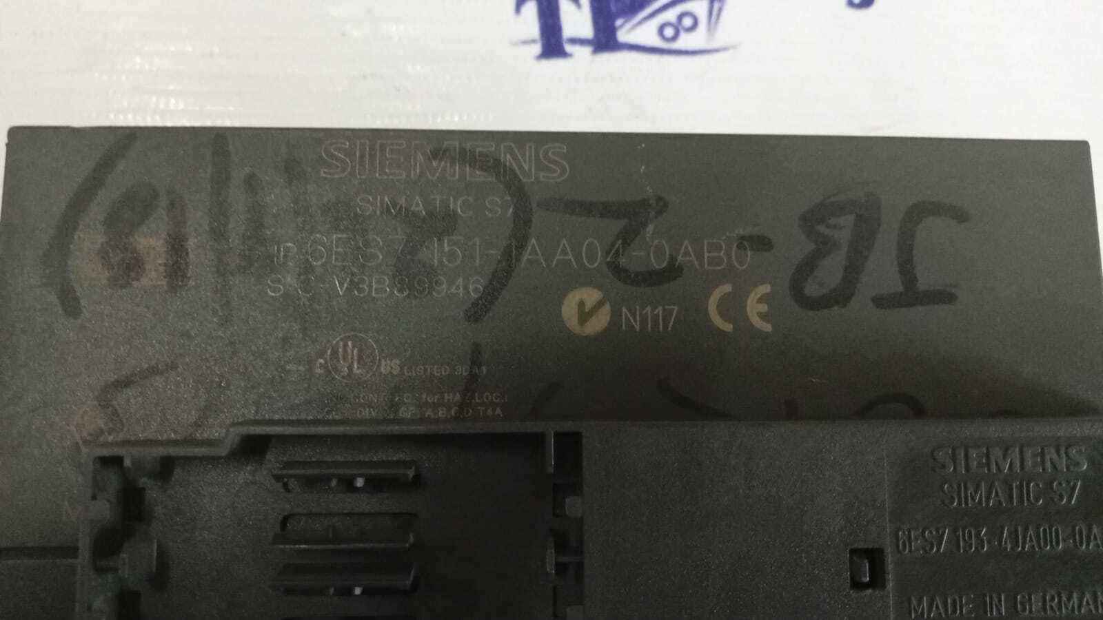 Siemens Simatic S7 6es7 151-1aa04-0ab0