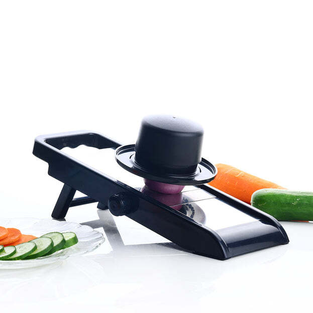 Premium Multipurpose Potato / Onion Slicer And Grater Potato Slicer For Chips Vegetable Slicer Machine Chips Cutter Potato Slicer For Chips Onion Slicer (Adjustable Slicer) (8121)