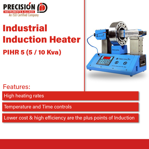 5KVA 10KVA Industrial Induction Heater - Dual Operating Modes, Temperature and Time Control | Feather Touch, Quick Responsive Keyboard, Real-Time Display