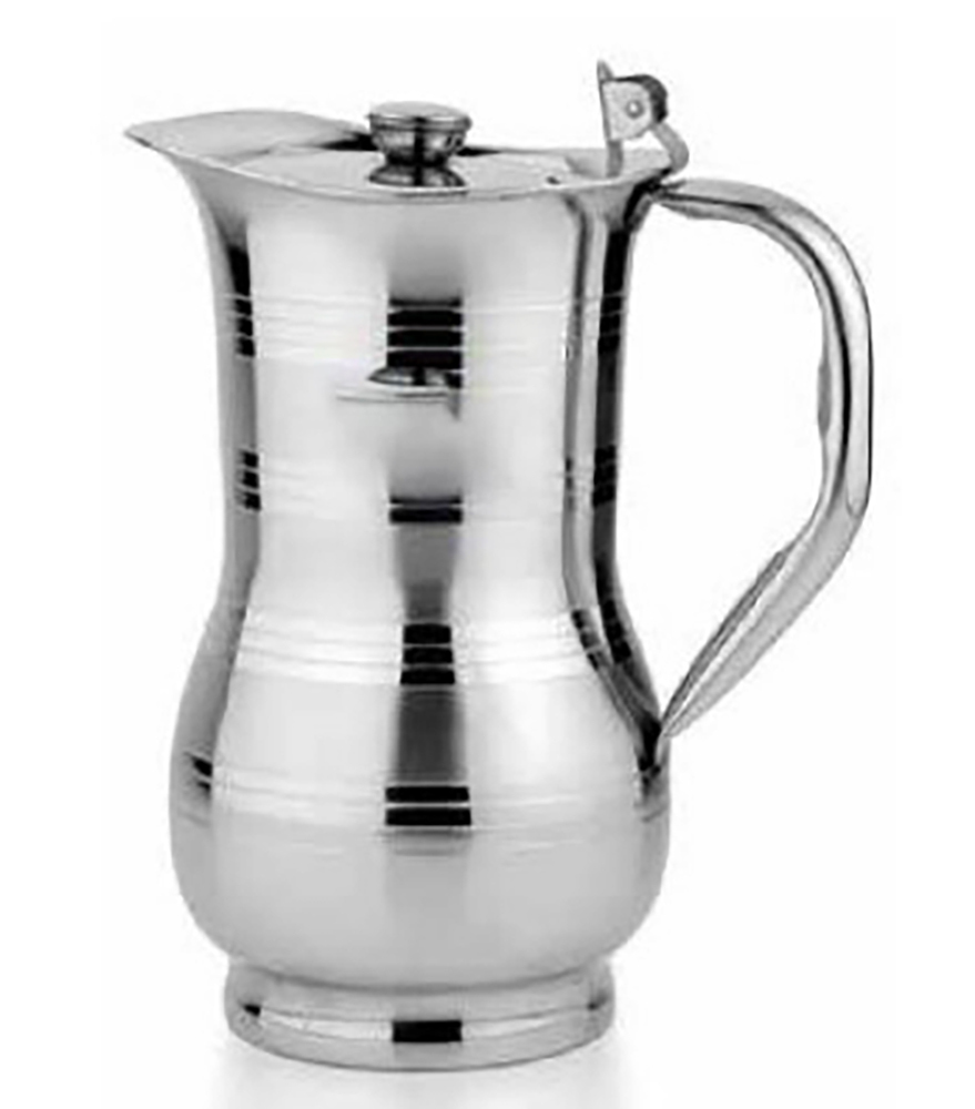 Ss Lemon Jug Set - Stainless Steel, 3 Layer Design | Versatile Bento Lunch Box For Adults And Toddlers, Leak-proof, Ideal For School And Office