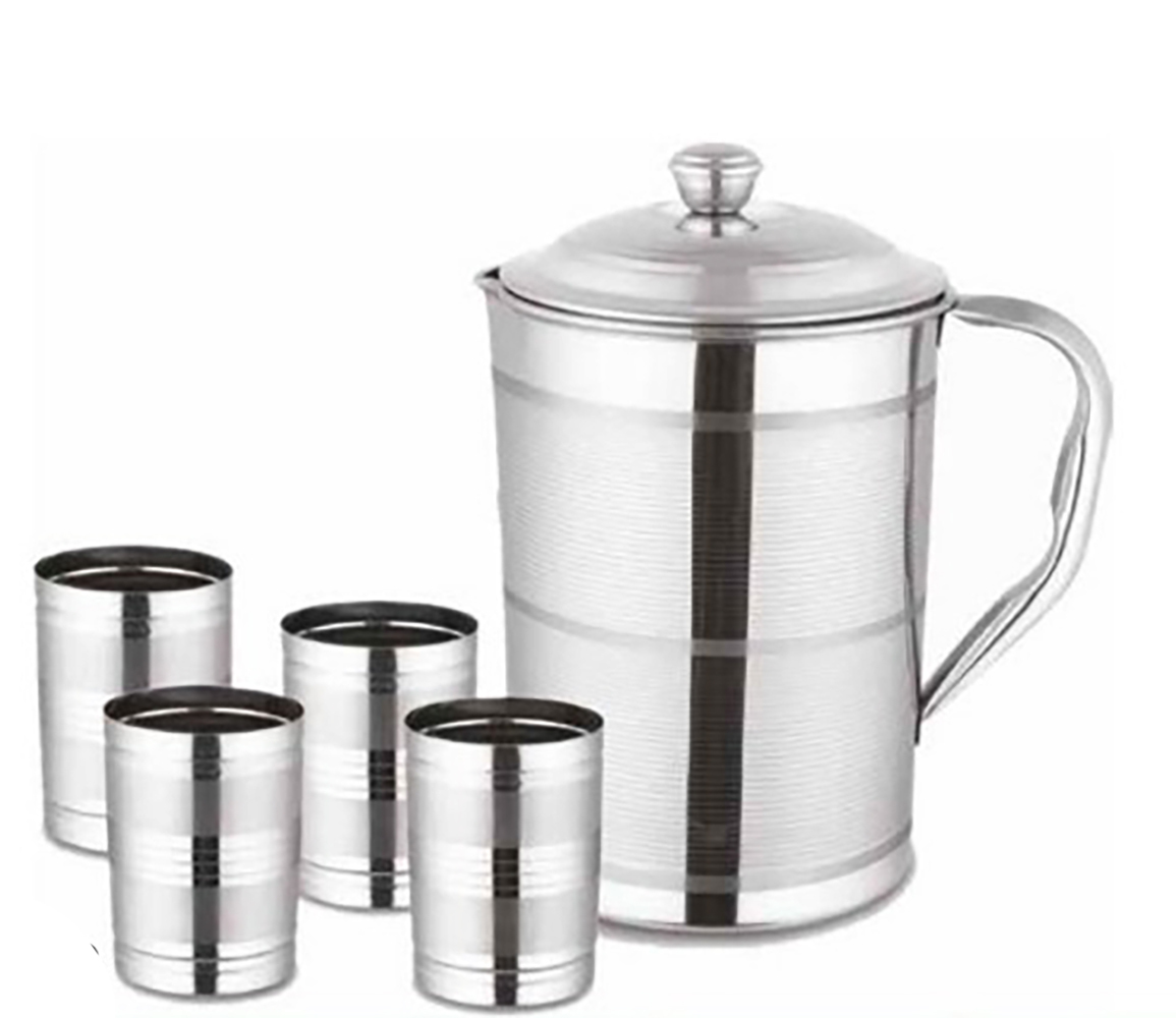 Stainless Steel Water Jug - 1.5 Liter Capacity | Durable Design, Easy To Clean, Rust Resistant