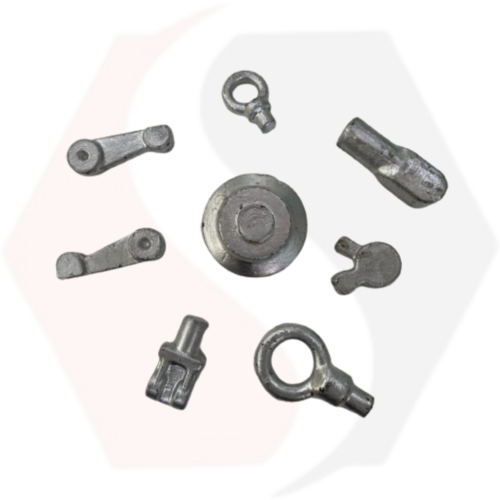 Forged Engine Mounts - Ms Material, Silver Finish | Precision Automobile Parts Manufacturered By Sai