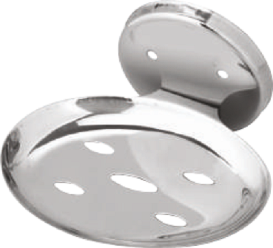 Magic Soap Dish - Stainless Steel, 70 Mm X 90 Mm X 120 Mm, Mirror Finish | Oval Design, Pvd Coating For Enhanced Durability