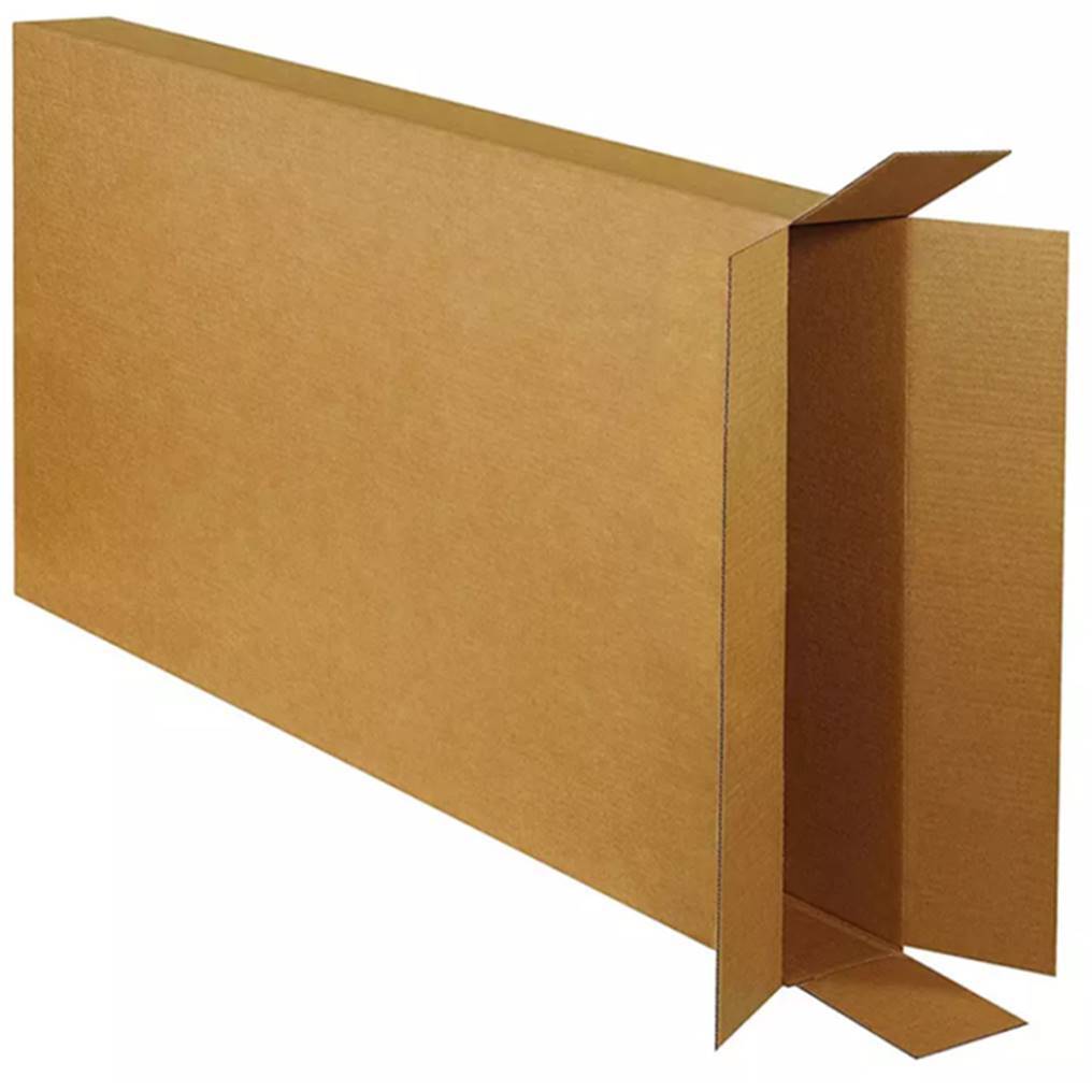Corrugated Packaging Boxes For Photo Frame - Kraft Paper, Rectangular Shape, Brown Color | Customizable Sizes For Gift & Crafts