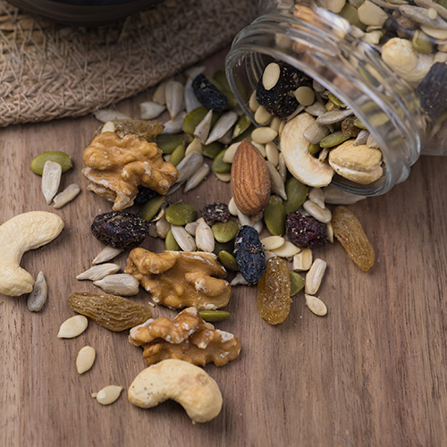 Nut Trail Mix - Organic Nut Blend, Non Glutinous, Perfect Snack Or Light Meal