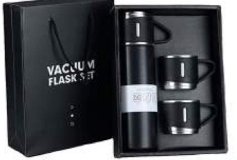 Coporate Gift - Stainless Steel, 500 Ml, Elegant Blue | Insulated, Eco-friendly, Leak-proof, Custom Engraving Available, Designer Finish