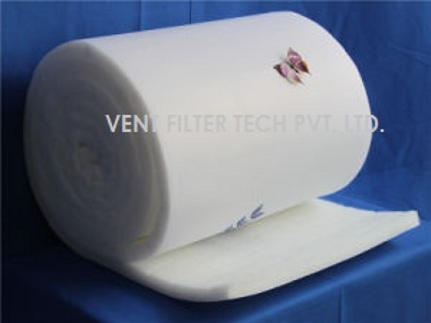 Dry Paper Spray Booth Filter Size: 1.0mt.x10.0mt.x65mm Thick