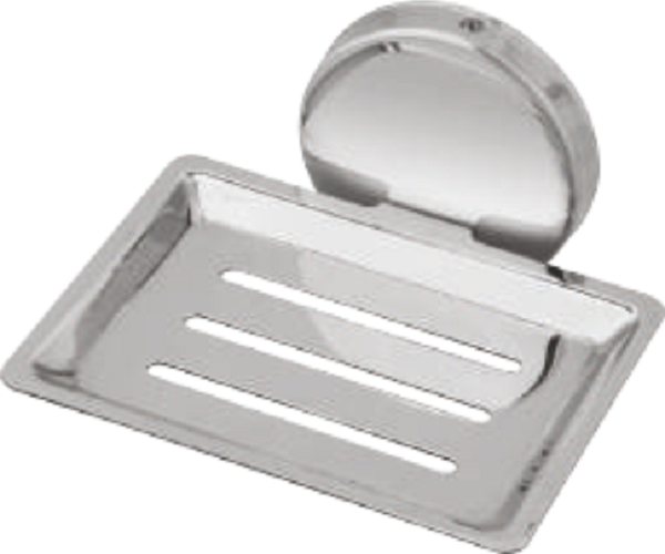 Queen Soap Dish - Stainless Steel | Rectangular, Mirror Finish, Glossy, High Grade Ss 805 With Pvd Coating, Perfect For Bar Soap Storage