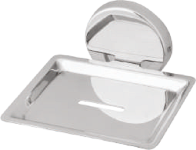 Queen Soap Dish - Stainless Steel | Rectangular, Mirror Finish, Glossy, High Grade Ss 805 With Pvd Coating, Perfect For Bar Soap Storage