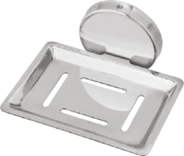 Queen Soap Dish - Stainless Steel | Rectangular, Mirror Finish, Glossy, High Grade Ss 805 With Pvd Coating, Perfect For Bar Soap Storage