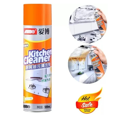 500 Ml Kitchen Cleaner - 500 Ml Size, White Color, Warranty Included | Designed For Effective Kitchen Cleaning And Hygiene