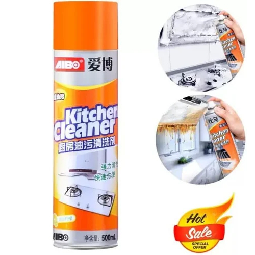 500 Ml Kitchen Cleaner - 500 Ml Size, White Color, Warranty Included | Designed For Effective Kitchen Cleaning And Hygiene