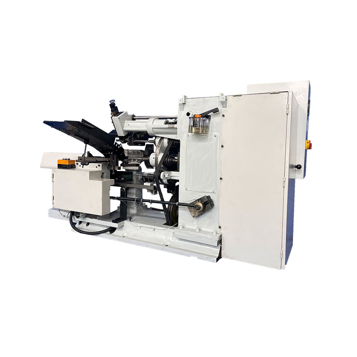 Threading Machine Of Shoe Polish Tubes Making Machine