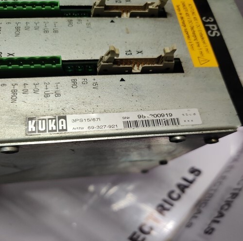 Kuka 3ps15/671 Servo Drive Pack Robot Controller Module