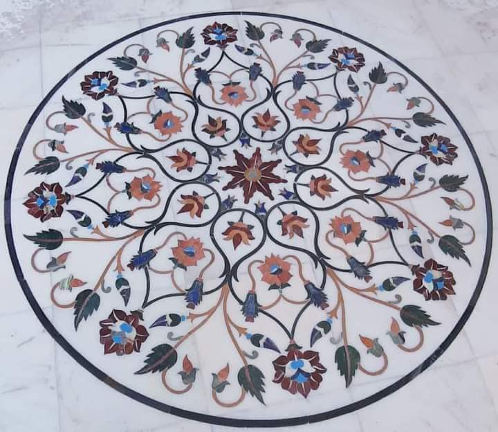 White Marble Panel