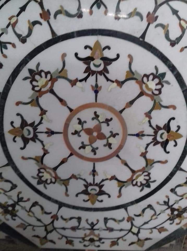 White Marble Panel