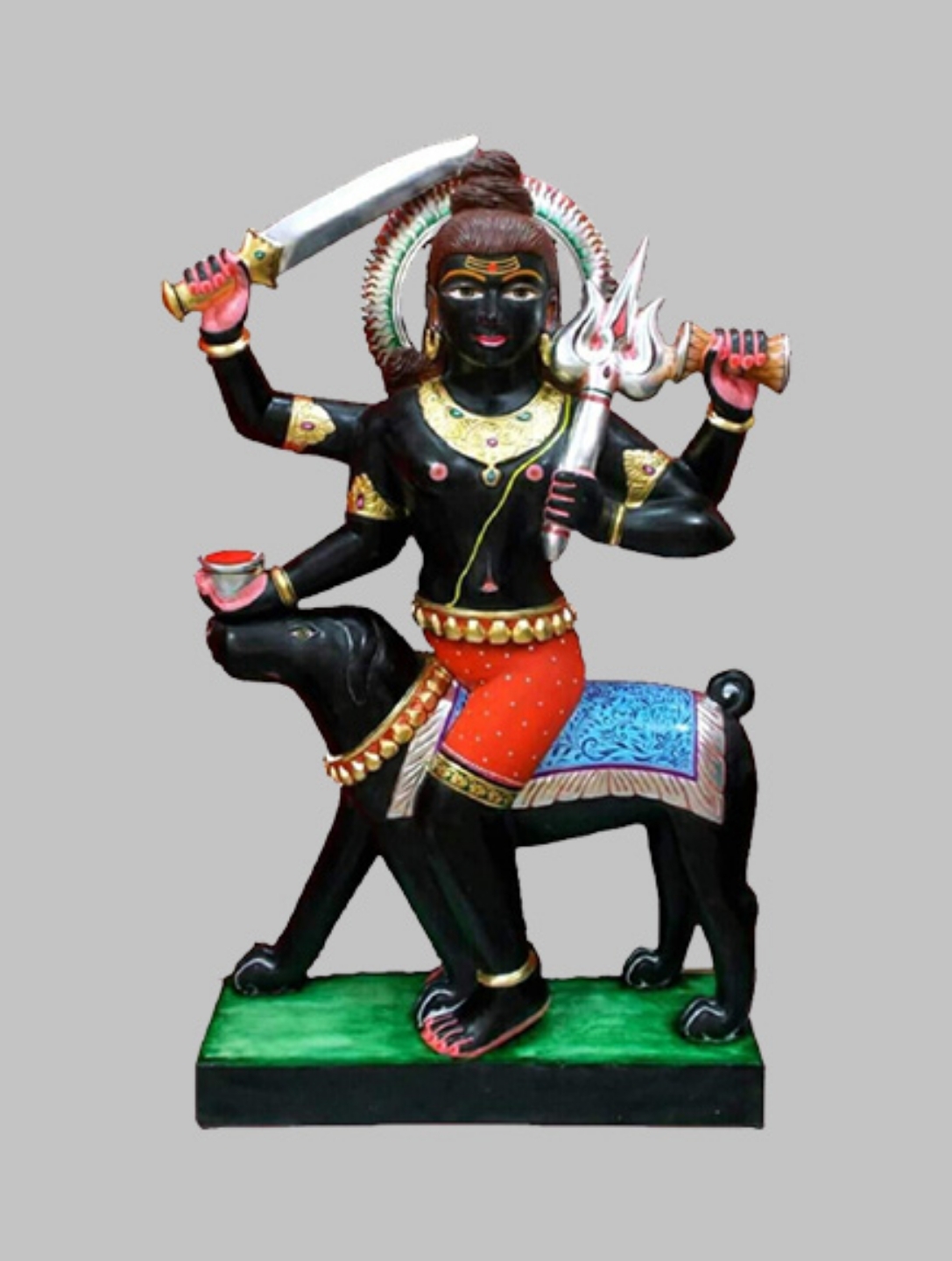 Marble Bhairav Statue