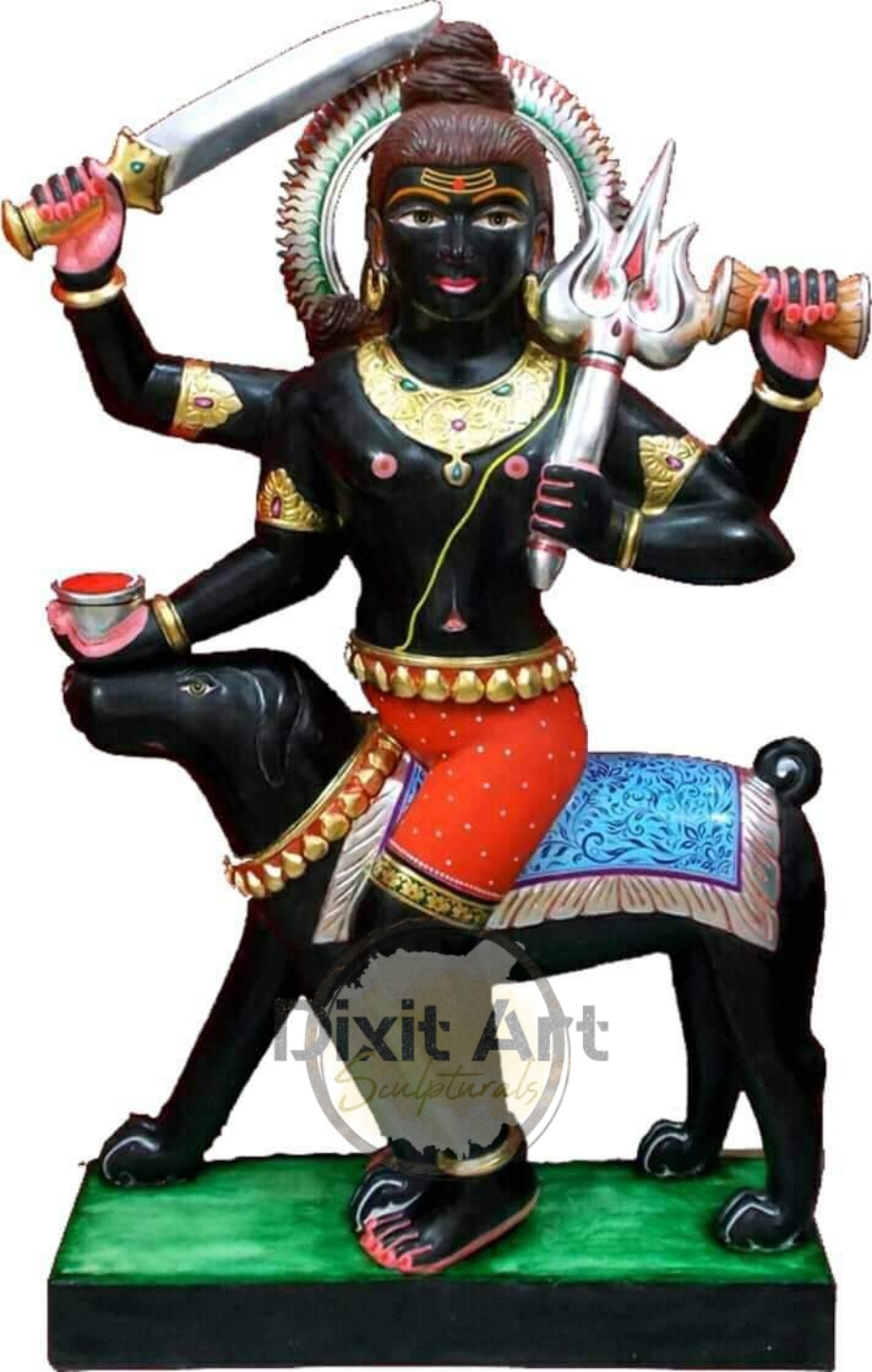 Marble Bhairav Statue