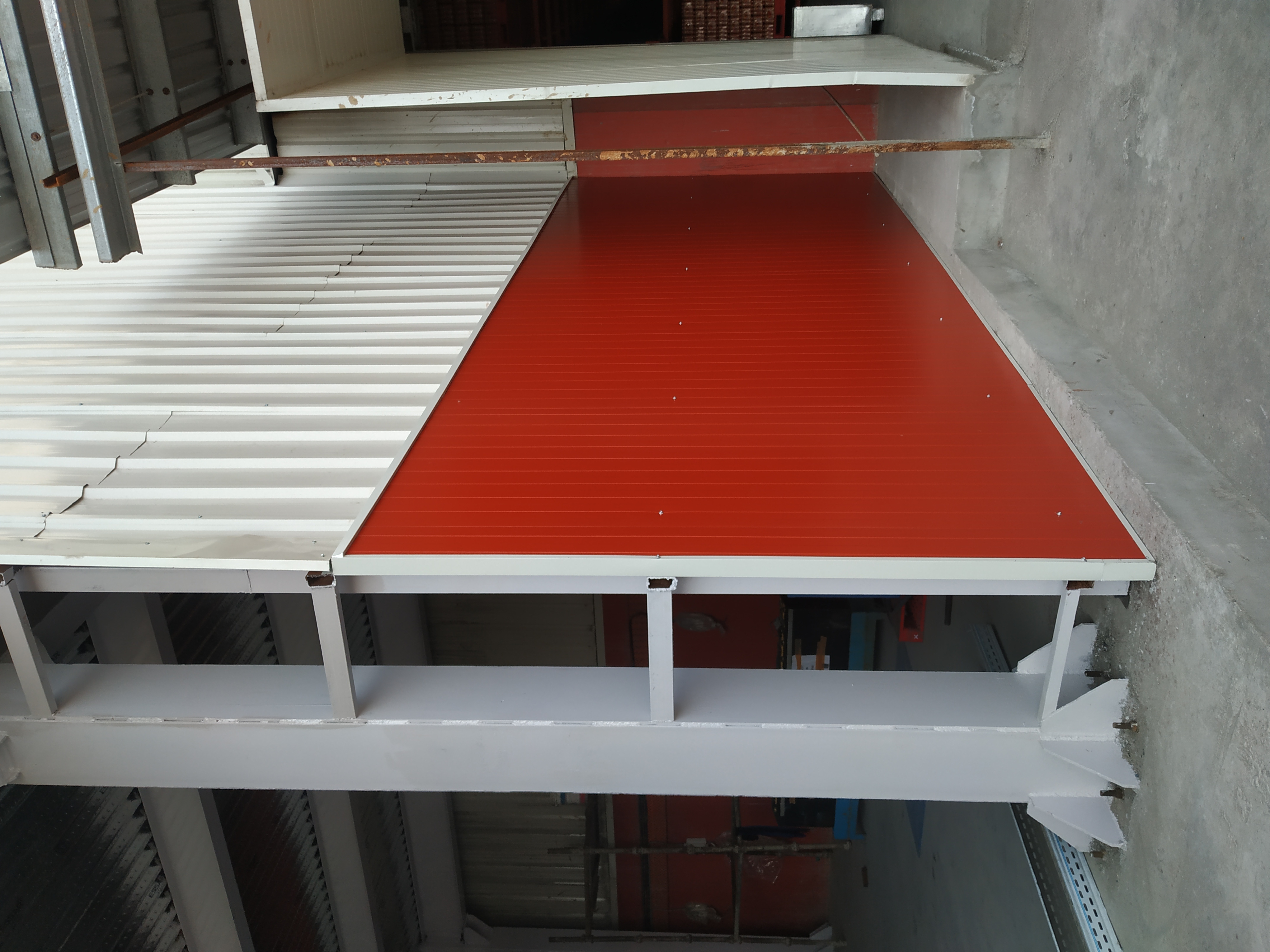 Insulated Puf Wall And Roofing Panels - Pir Foam Core, Energy Efficient Insulation, High Thermal Performance