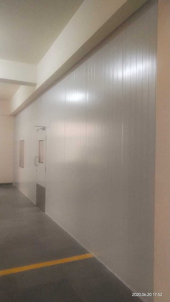 Insulated Puf Wall And Roofing Panels - Pir Foam Core, Energy Efficient Insulation, High Thermal Performance