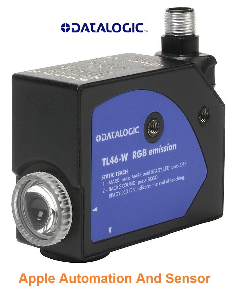 Datalogic Tlu-011 Color Mark Sensor - Metal Housing, 10-30vdc Operating Voltage | Npn Output, Teach-in And Remote Settings, Ip67 Rated