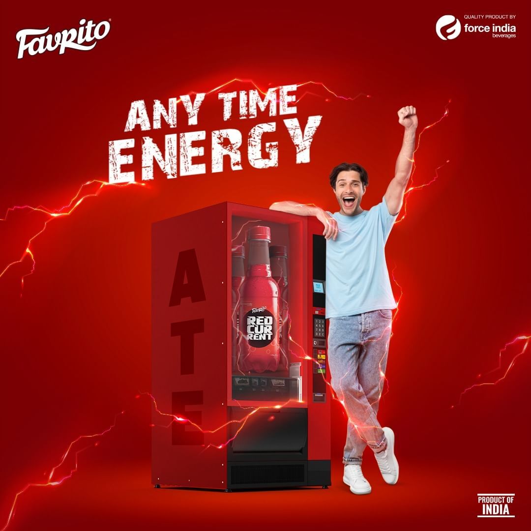 Red Current - 250ml Sweet Energy Beverage | Refreshing Taste, Perfect For A Boost, Ideal For Quenching Thirst