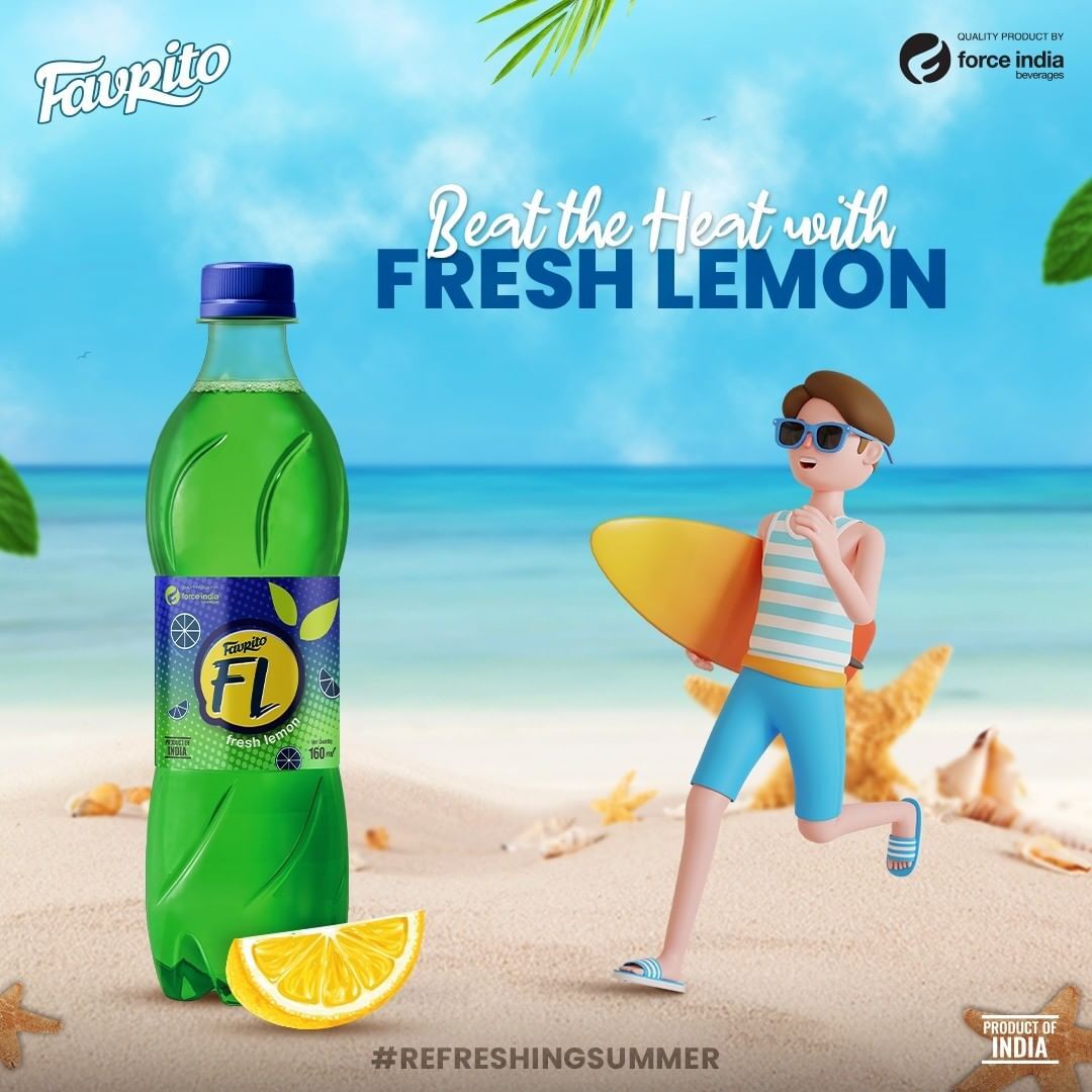1.25 Ltr Fl Lemon Soft Drink - 1.25 Liter Beverage | Sweet Taste, Easy To Prepare, Made With Premium Ingredients