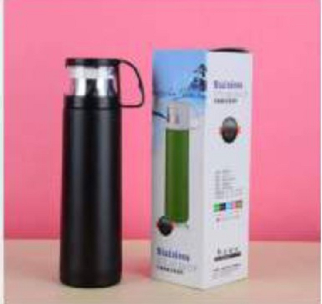 Ss Coffee Mug - 500ml | Stainless Steel Material, Insulated Design, Multi-purpose Use For Drinks, Includes Straw And Comfortable Grip