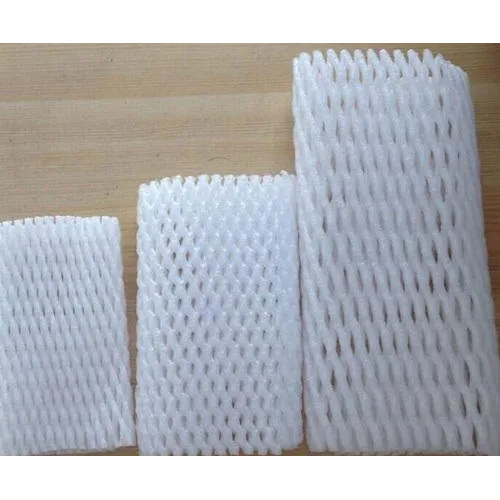 Plastic Fruits Protection Foam Net - Polypropylene Material, White Color | Lightweight, Durable, Uv Resistant, Eco-friendly